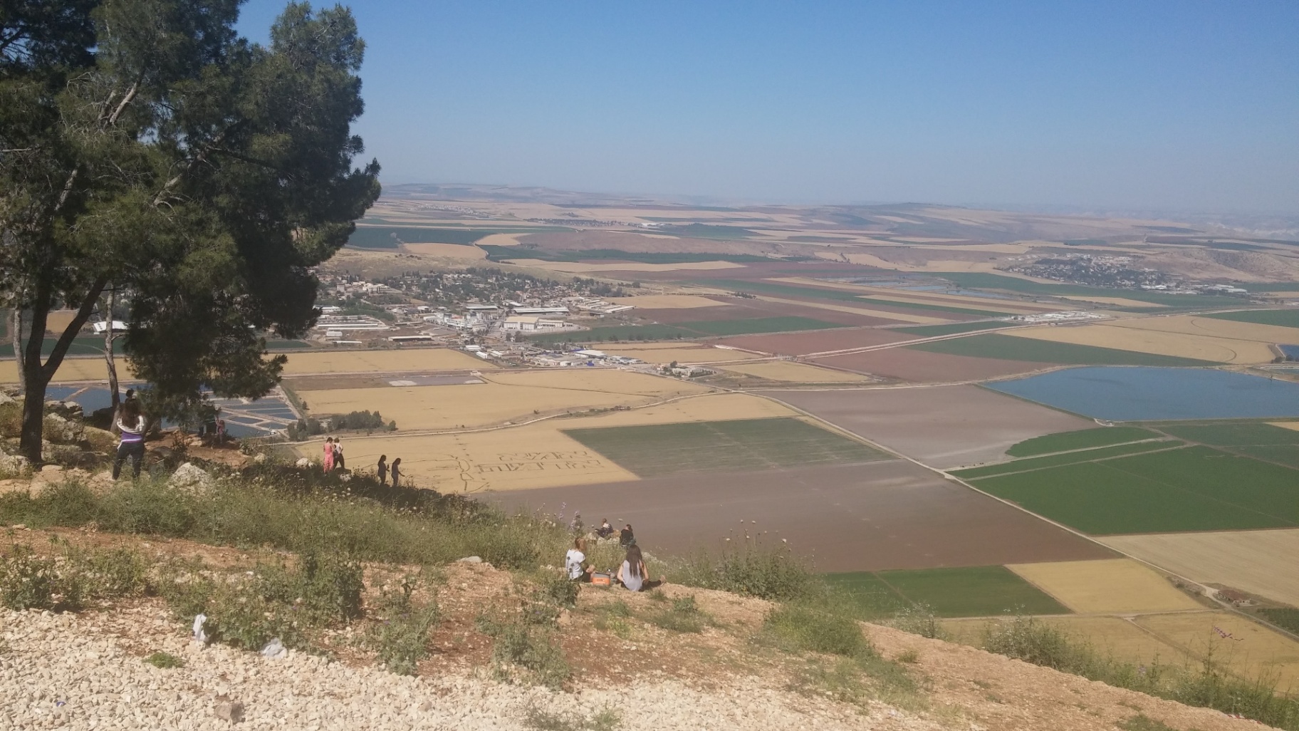 תצפית מכתף שאול לעמק יזרעאל